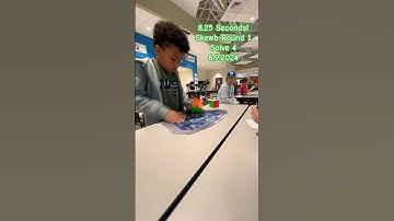 8.25 Seconds! CMT - Frisco - Skewb R1, S4 #cubing #speed #reels #shorts #comment #play #playoffs