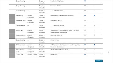 Linking Moodle to Vantage with multiple links and grade synchs per chapter