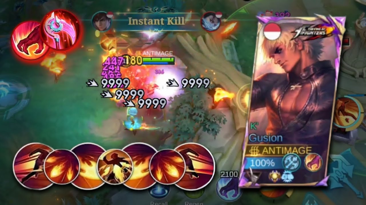 Gusion One Shott!! Instan Kill ~ Build Gusion Tersakit - MLBB