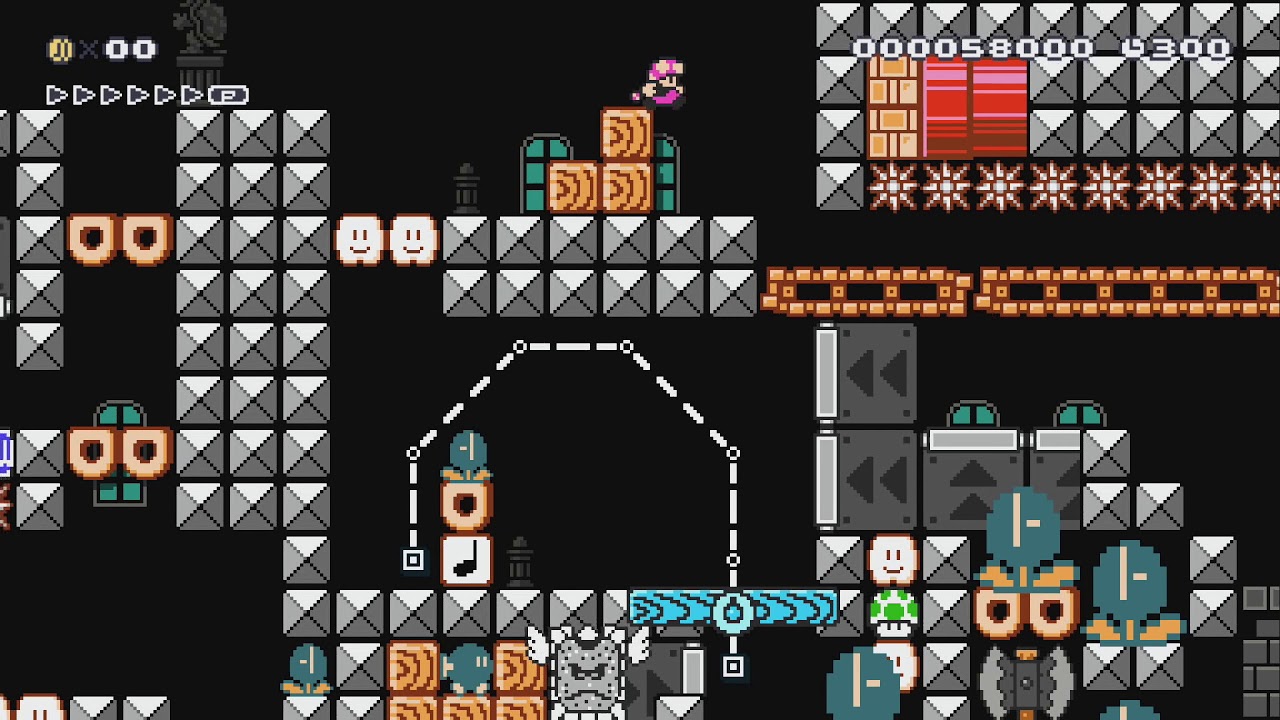 Muncher's Castle by Shoppa - Super Mario Maker 2 - No Commentary 1bx ...