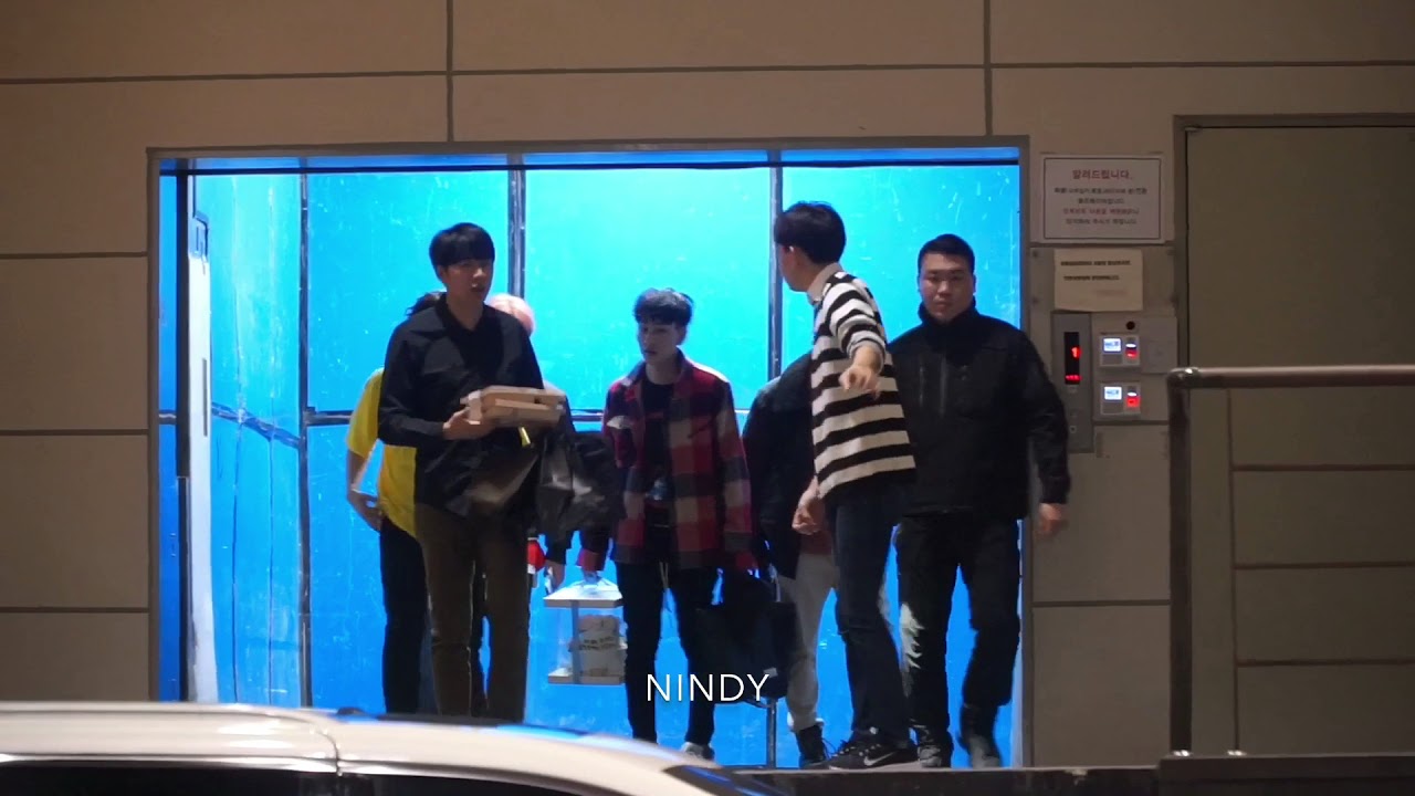 171106 Donghae Eunhyuk Leeteuk Heechul Yesung Shindong after showcase
