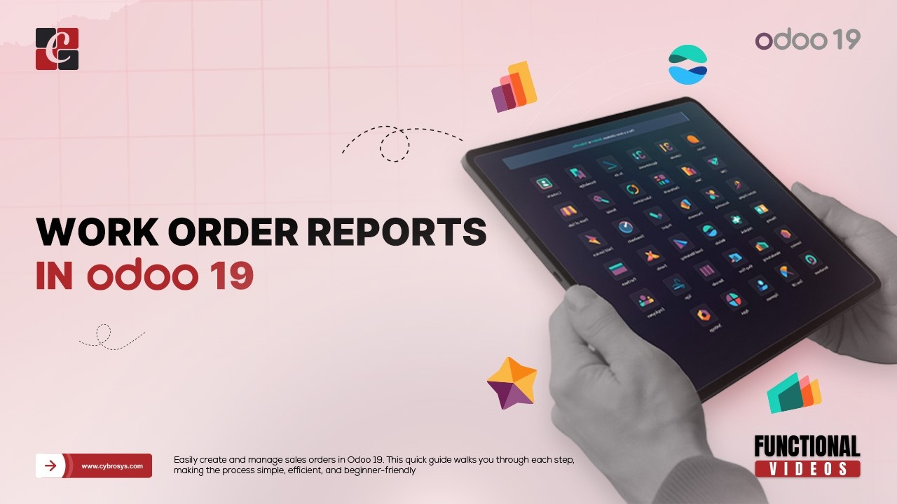 Odoo 19 Work Order Reports Explained | Improve Manufacturing Efficiency ...