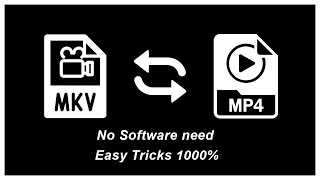 How to convert MKV to MP4 - No Software Needed screenshot 3