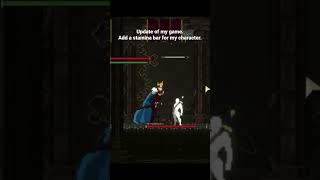 First update of my game! Add a stamina bar for my character.