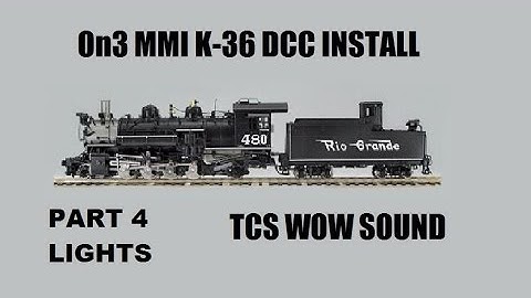 On3 K 36 WOW install Part 4