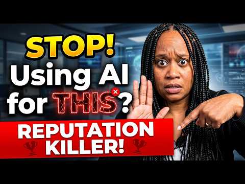 Using AI for THIS Will Ruin Your Reputation