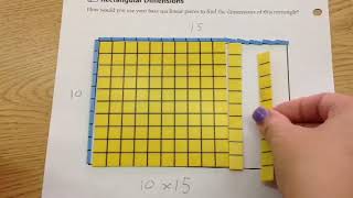 4th Grade Multiplication with Base Ten and Area Model