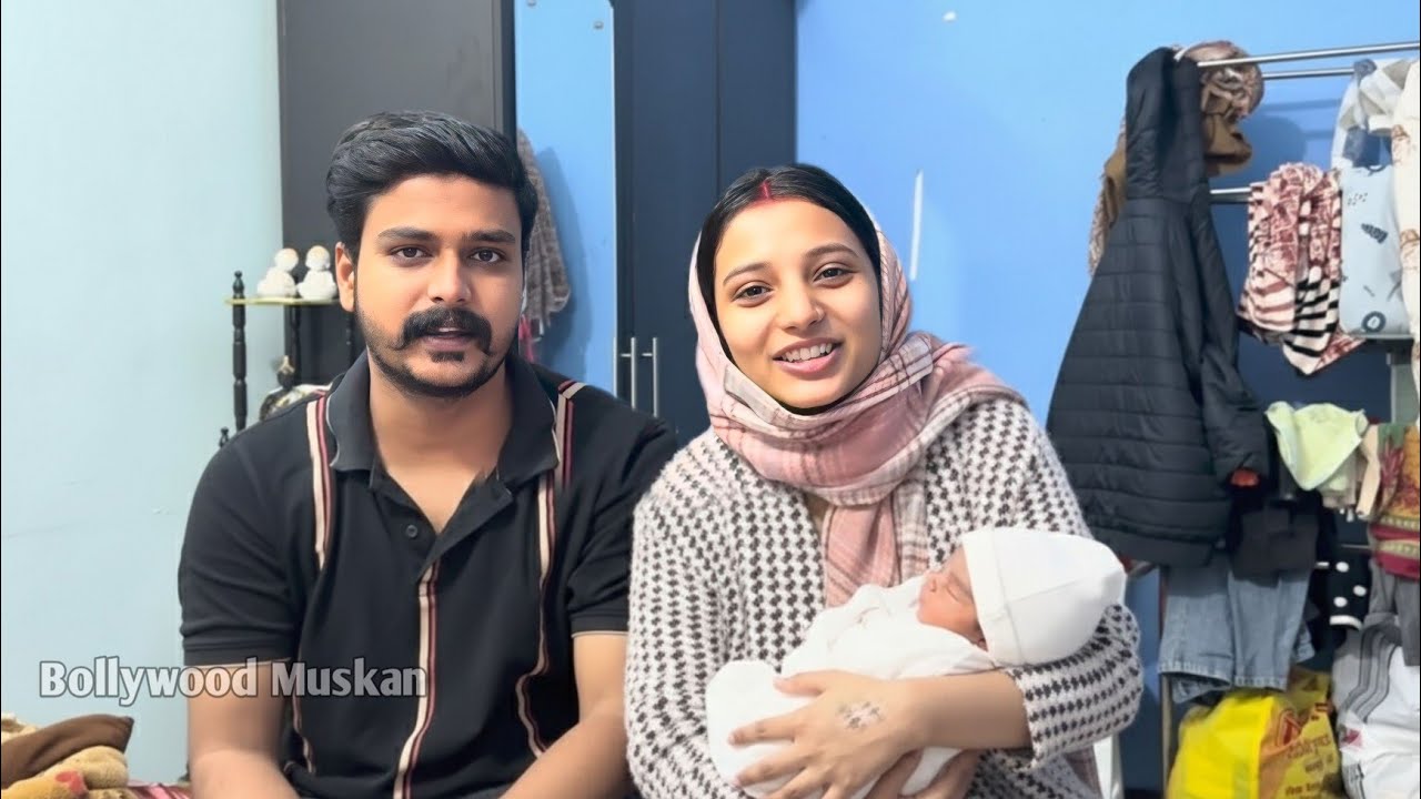 Anshu Shubham Baby Girl Face Reveal | Anshu Shubham Baby Girl First Video | Anshu Shubham Official