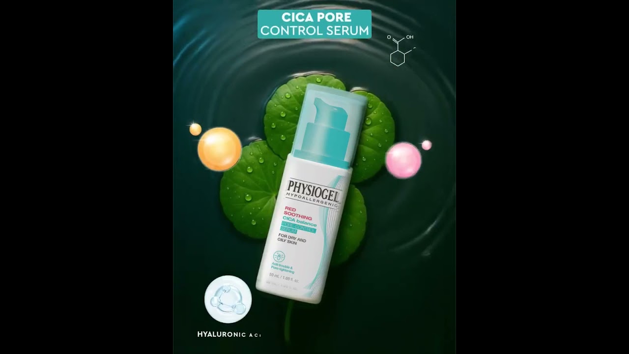 Shrink Visible Pores with Cica Power | Physiogel Cica Pore Control Serum