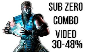 Sub Zero - Combo Compilation (MK X) PC 60 FPS By Lucifer