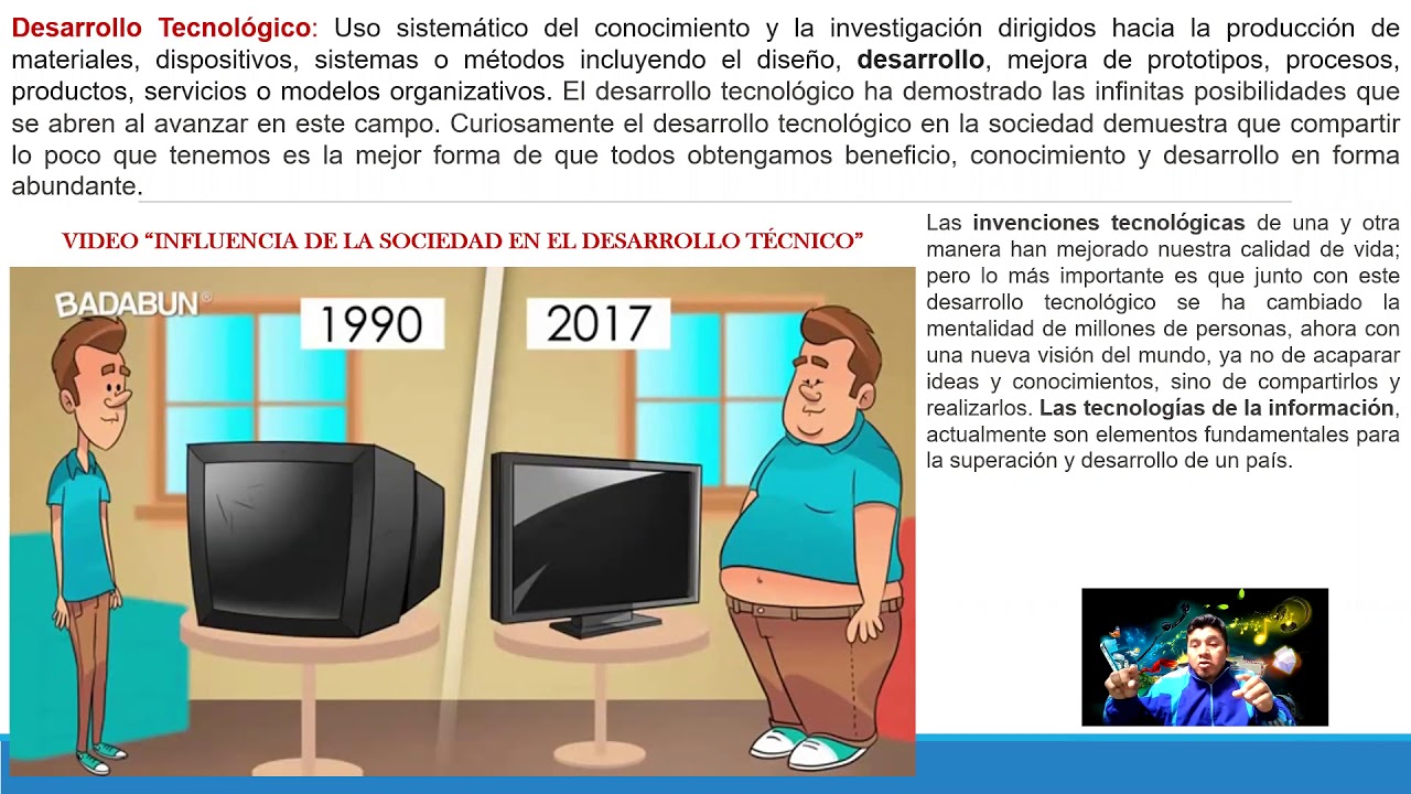Cambio técnico y cambio social (la influencia de la sociedad en el