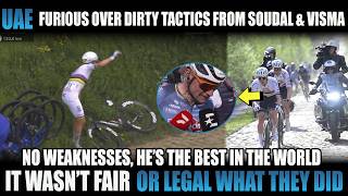 Uae Explodes At Visma And Soudal, Says It Wasnt Fair And Questions Pogacars Weaknesses