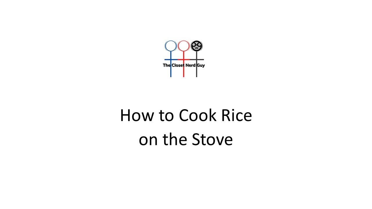 How to Cook Rice on the Stove YouTube