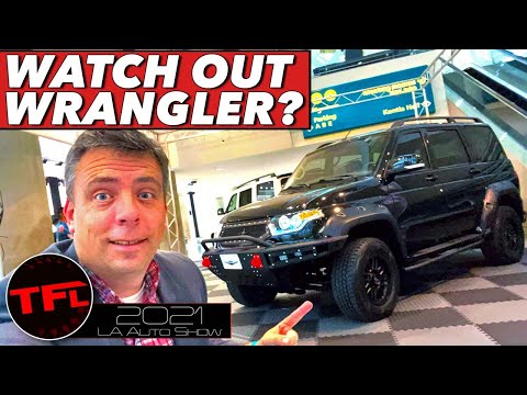 What Does the Russian-Engineered Bremach 4x4 Give You For $30K? I Get Hands On! | 2021 LA Auto Show