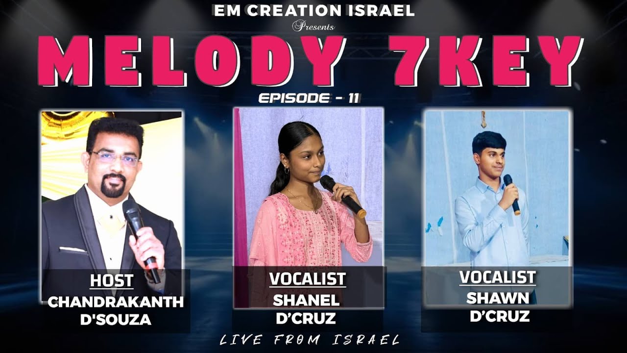 MELODY 7KEY | MUSICAL LIVE SINGING IN ISRAEL | EP 11 | EM CREATION ISRAEL