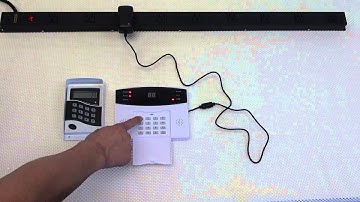 AAS GSM Cellular Alarm System DIY ( 2013 model ) / Activate Your Second Entry Keypad