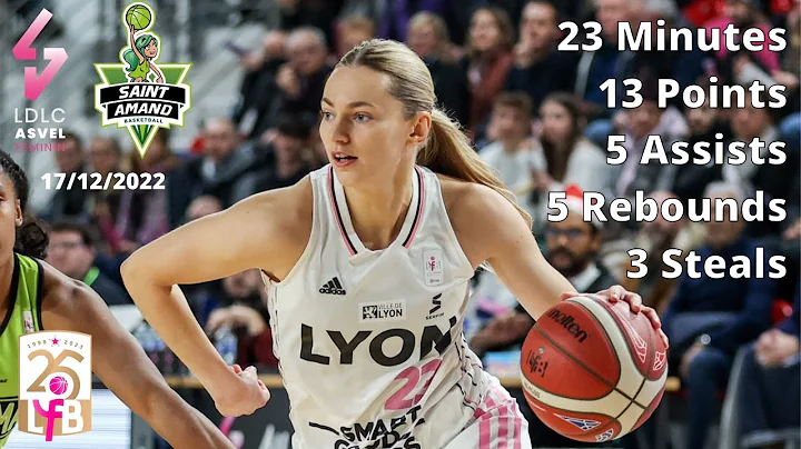 Marine Johannes with 13 points and 5 assists again...
