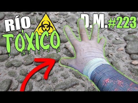 ENG SUB - I found UNEXPECTED THING fishing with MAGNET in the TOXIC RIVER - Detección Metálica 223