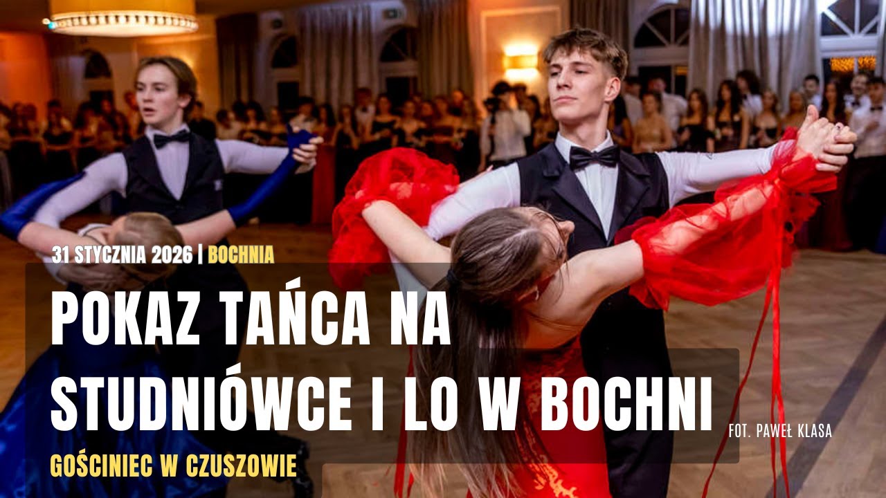 Pokaz tańca na studniówce I LO w Bochni [31.01.2026]