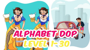 Gameplay Alphabet DOP Level 1-30 | Delete Puzzle - Gameplay Walkthrough