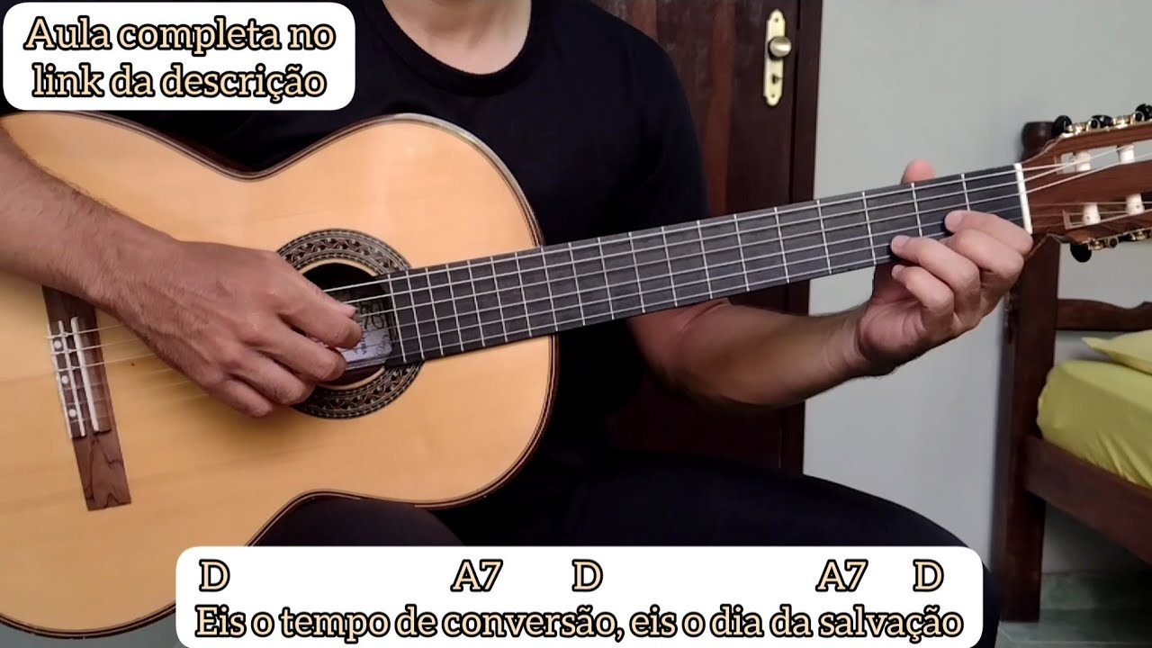 EIS O TEMPO DE CONVERSÃO (canto de entrada - QUARESMA) - TOCANDO A MÚSICA [cifra católica]