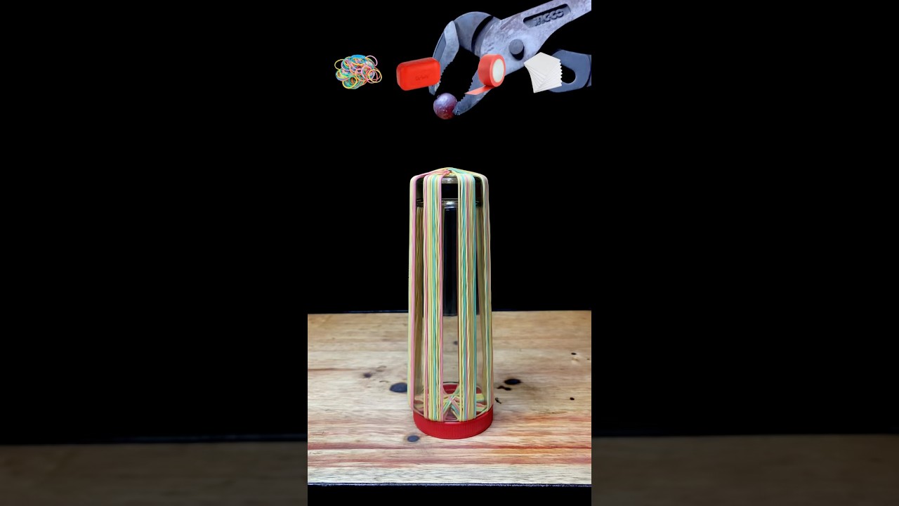 1000&deg;C RHCB vs RUBBER BANDS + SOAP + SOLUTION TAPE + STYROFOAM