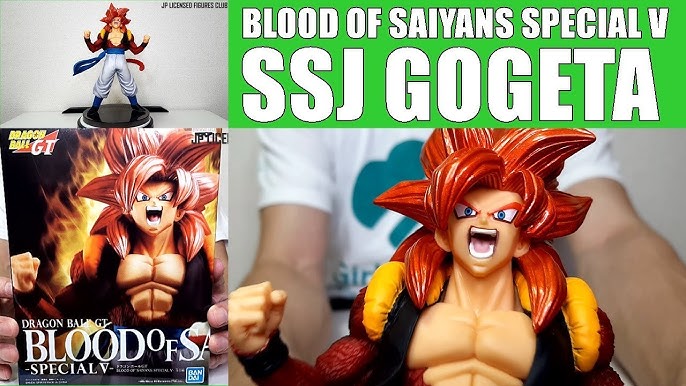 FIGURE DRAGON BALL SUPER - GOKU SUPER SAYAJIN GOD - BLOOD OF SAIYANS  SPECIAL VI REF: 29826/29827