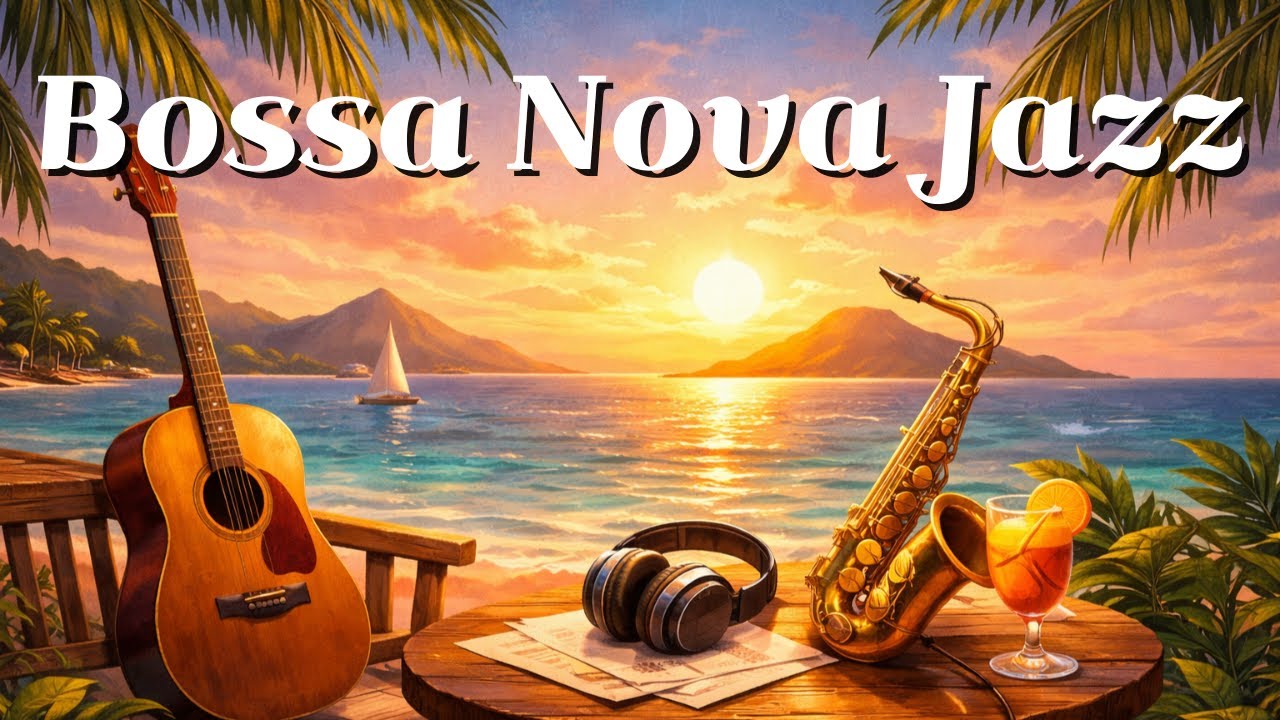 2 Hours of Bossa Nova Jazz ☕ Smooth Cafe Podcast Music for Relax & Focus