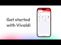 Get started with Vivaldi Browser on iOS