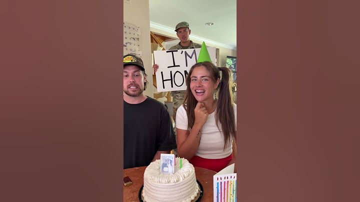 Soldier returns home to surprise wife and it doesn't go as planned 😱