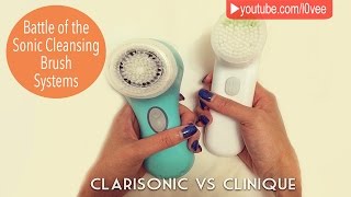 Clarisonic Mia2 vs Clinique Sonic System (Sonic Cleansing Brush Comparison) | AskAshley