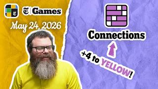 The yellow shirt returns! | NYT Connections May 24, 2026