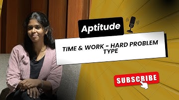 🔥 Hard Aptitude Problem | LCM Efficiency Method | Time and Work Trick Explained