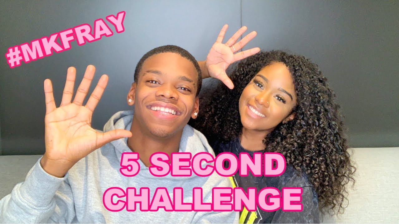 5 second challenge with MKFRAY! | RAIHAANAH