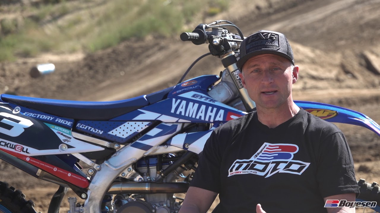 Factory Flyer Rider Spotlight Mike Brown and the Boyesen Factory