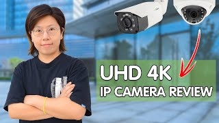 Ultimate 4K High Resolution IP Security Cameras Review