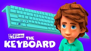 The Keyboard ⌨ | The Fixies | Cartoons for Kids