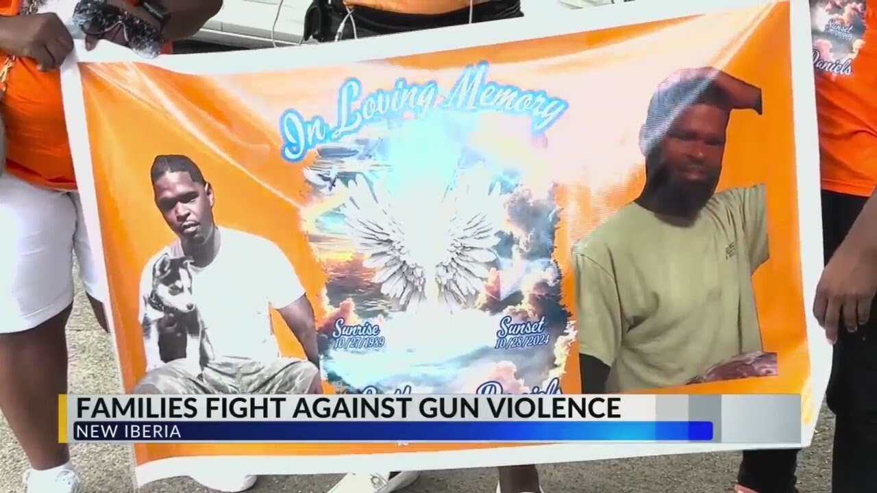 New Iberia community mourns Lamarcus Daniels in heartfelt walk