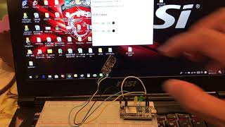nodeMCU ESP12E Web Temperature and Led screenshot 4