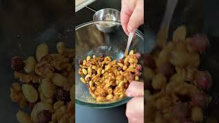 Frutta secca affumicata e speziata al BBQ 🔥🥜 (aperitivo delle Feste)