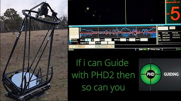 PHD2 guiding with my GoTo Dobsonian