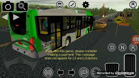 Proton Bus Simulator ( MiBRT bus ) New Highway Map