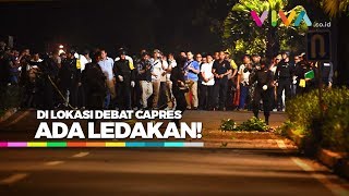Download lagu Rekaman CCTV Detik-detik Ledakan di Lokasi Debat Presiden