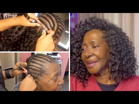 INVISIBLE HAIRLINE CROTCHET ( SHE LOVED HER HAIR!)