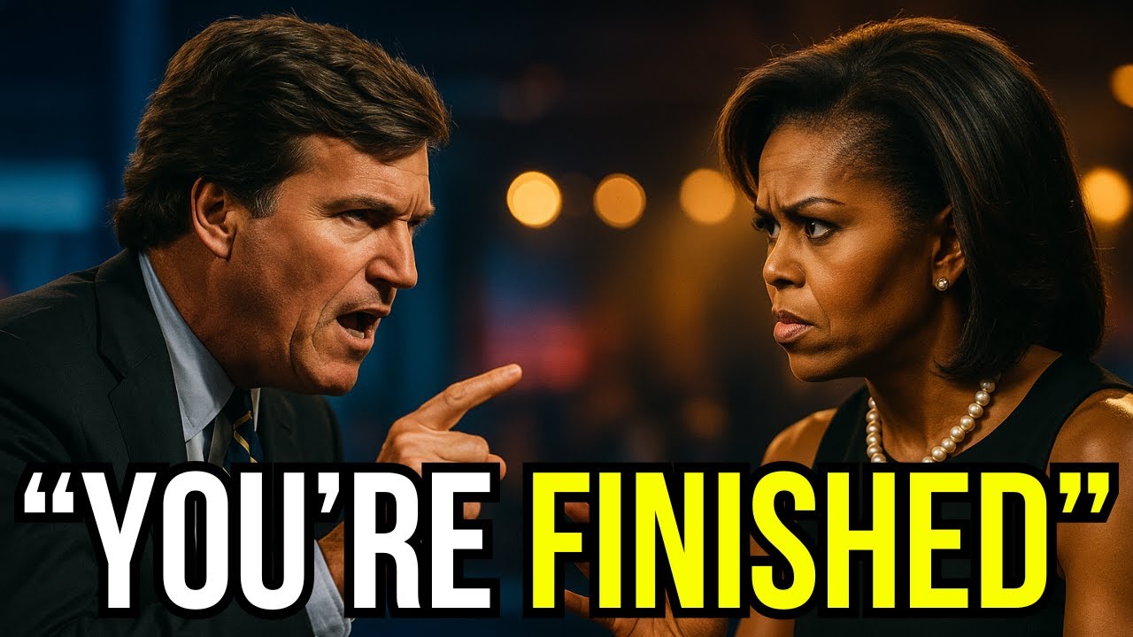 Tucker Carlson ATTACKS Michelle Obama —Her Epic Clapback Leaves Him Speechless!