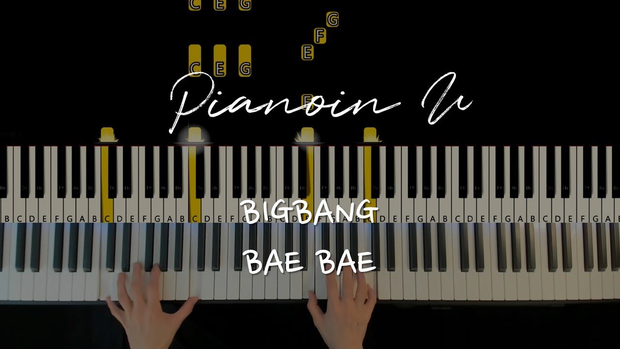 [Tutorial]BIGBANG - BAE BAE / Tutorial / Sheet