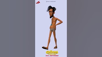 The Croods A New Age | Phil Betterman #Shorts |@3DAnimationInternships