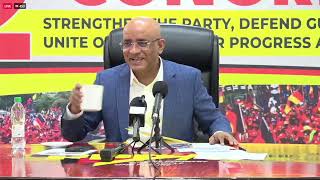 LIVE || Press Conference by the General Secretary of the People Progressive Party Dr. Bharrat Jagdeo