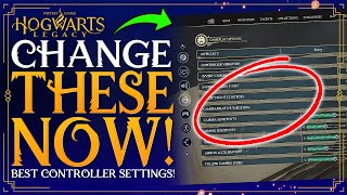 Hogwarts Legacy - CHANGE THESE NOW! - Best Gameplay Settings For Xbox & Playstation Players