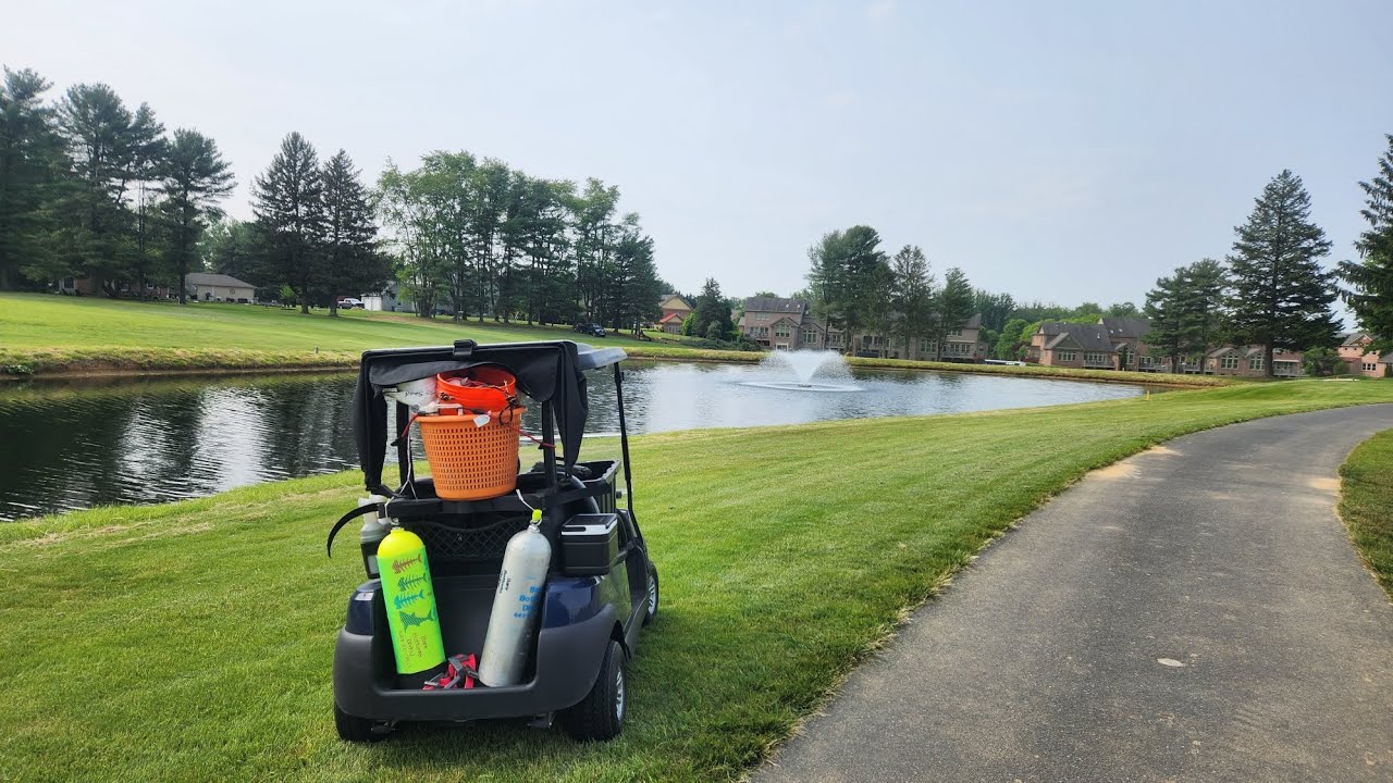 golf ball diving YouTube